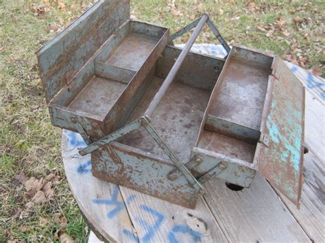 old metal tool box uk|metal cantilever tool box.